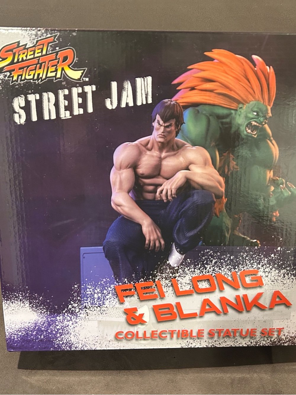 Street Fighter Fei Long & Blanka Collectible Statue Set